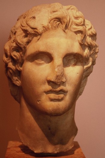 Athens, Acropolis, Portrait of Alexander the Great