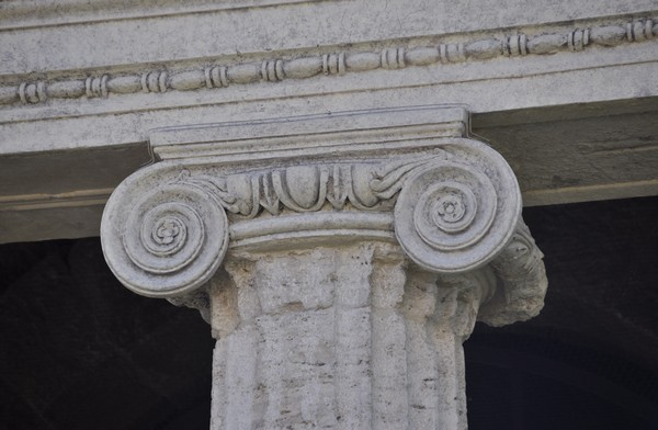 Rome, Temple of Portunus, Ionic capital