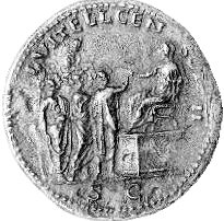Coin of Lucius Vitellius