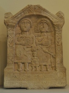 Tombstone of Trophiumus and his family