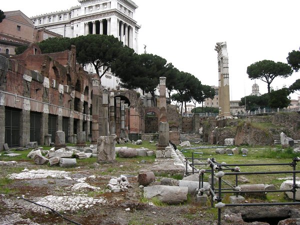 Rome, Forum of Caesar, General view