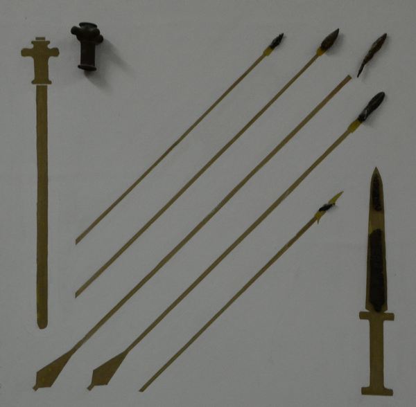 Afrosiab, Sogdian weapons