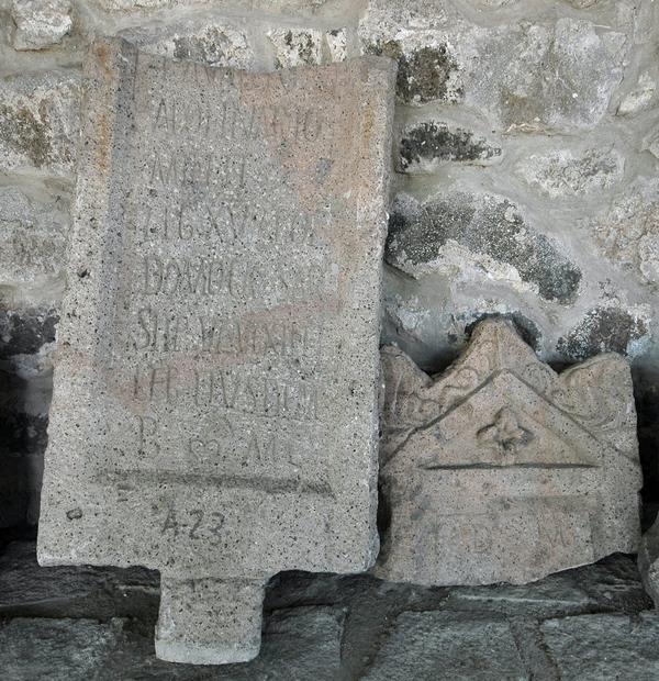 Trapezus, Tombstone of a soldier of XV Apollinaris