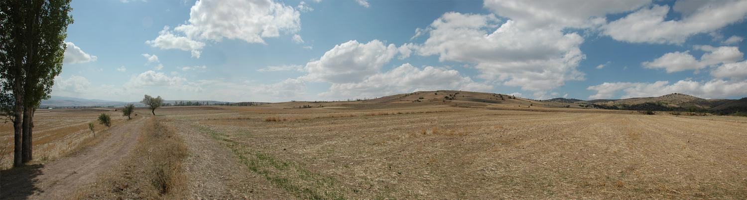 Panorama of the Zela battlefield