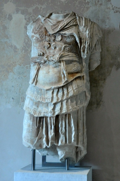 Miletus, Theater, Statue of an emperor