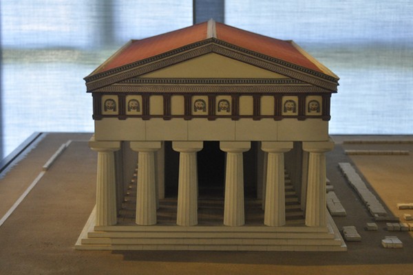 Syracuse, Temple of Apollo, Model