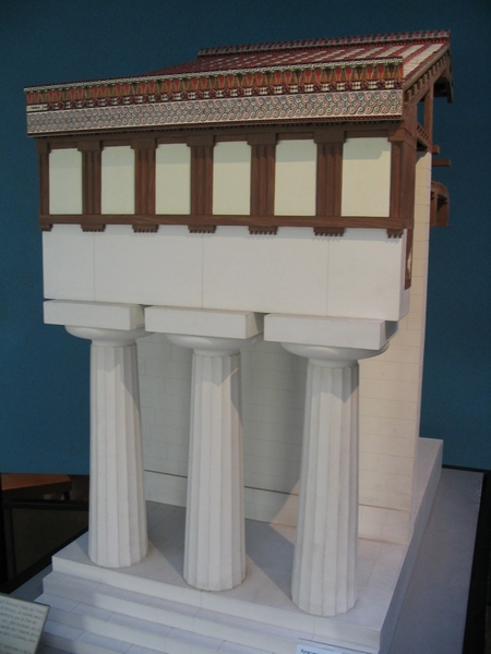 Syracuse, Temple of Athena, Model