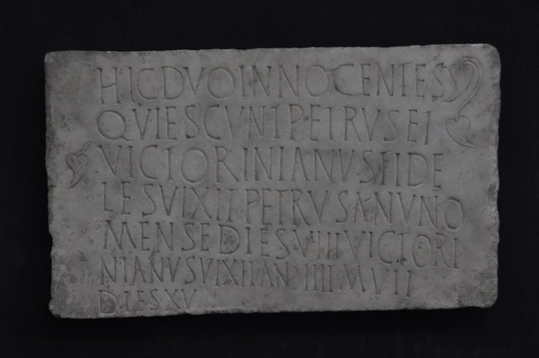 Sirmium, Christian inscription