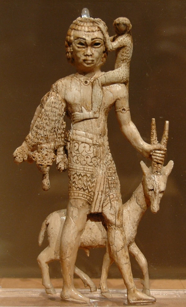 Nimrud, Figurine of a Nubian tribute bearer