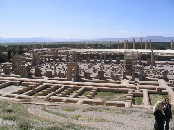 Persepolis, Garrison Quarters and Hall of Hundred Columns