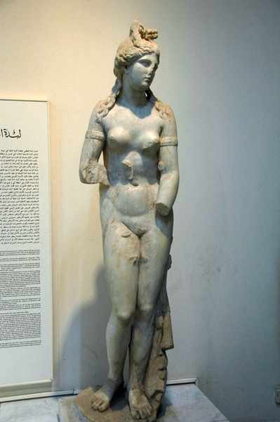 Lepcis, Theater, Statue of Venus (2)