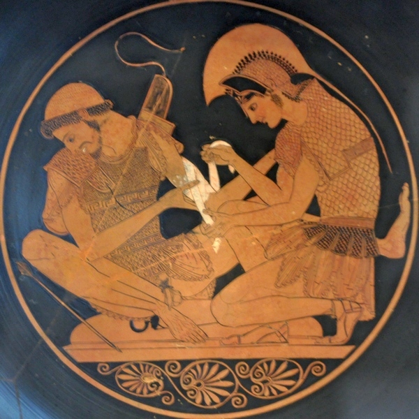 Vulci, Achilles and Patroclus (Sosias Painter)