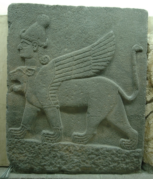 Karchemish, Neo-Hittite relief of a mythological creature