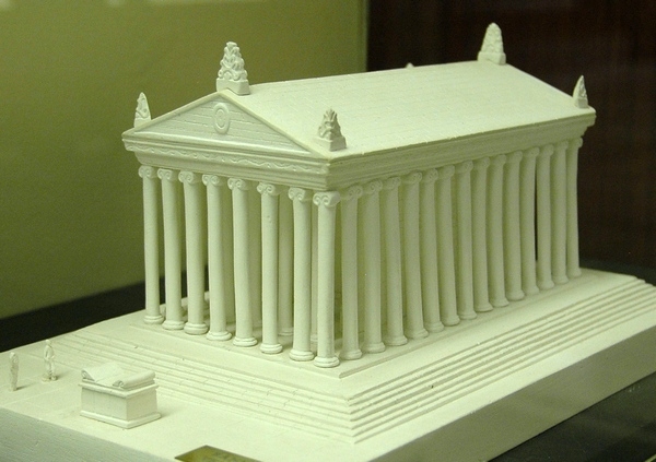 Ancyra, Temple of Augustus, model