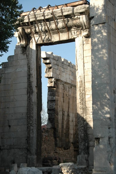 Ancyra, Temple of Augustus, door