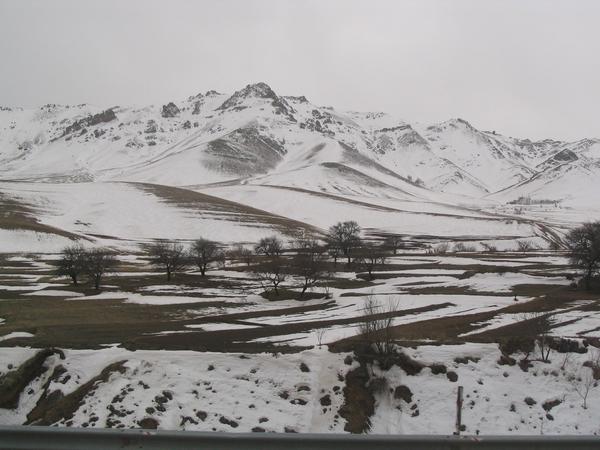 The Zagros west of Qazvin