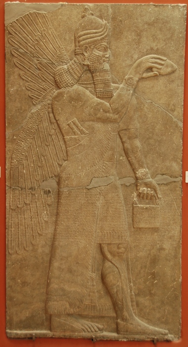 Nimrud, Northwest Palace of Aššurnasirpal II, Genie (1)