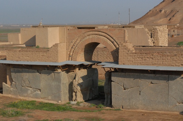 Nimrud, Northwest Palace of Aššurnasirpal II, Entrance to Main Court