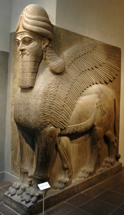 Nimrud, Northwest Palace of Aššurnasirpal II, Lamassu