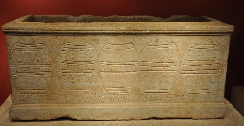 Patara, Sarcophagus of the champion Theronides