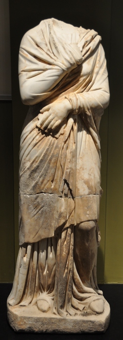 Sagalassus, Antonine Nymphaeum, statue of Coronis