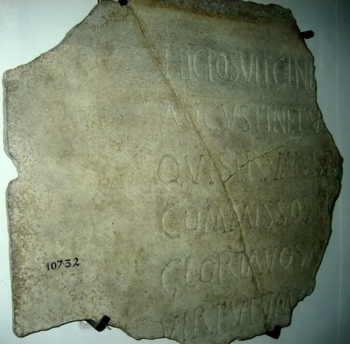 Ostia, Epitaph of Monnica