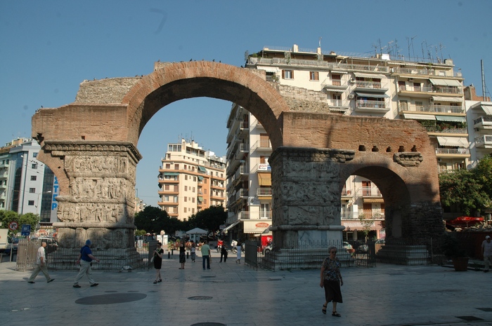 Thessaloniki, Arch of Galerius, East