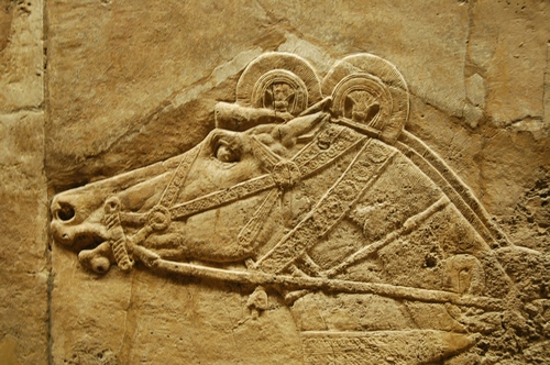 Nineveh, Palace of Aššurbanipal, Aššurbanipal's Lion Hunt (3)