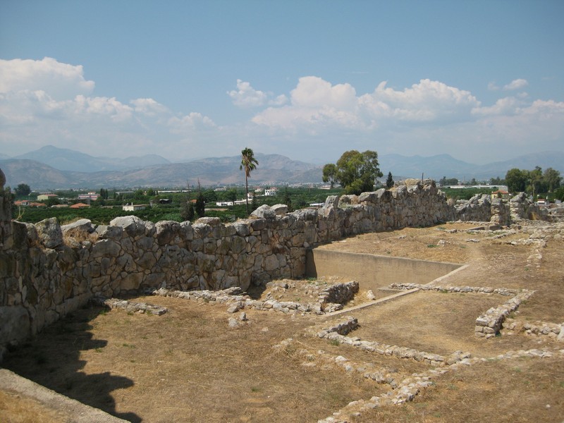 Tiryns, Cyclopean Wall