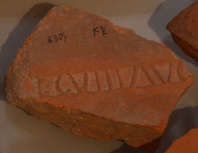 Rooftile of VIII Augusta from Strasbourg (2)