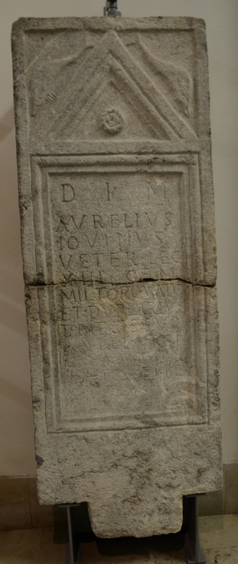 Emona, Inscription of Iovinus of XIII Gemina
