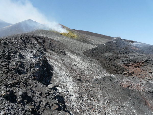 Summit of the Etna