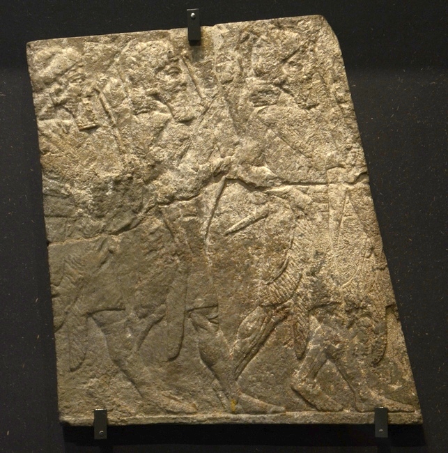Nineveh, Relief of Assyrian archers (1)
