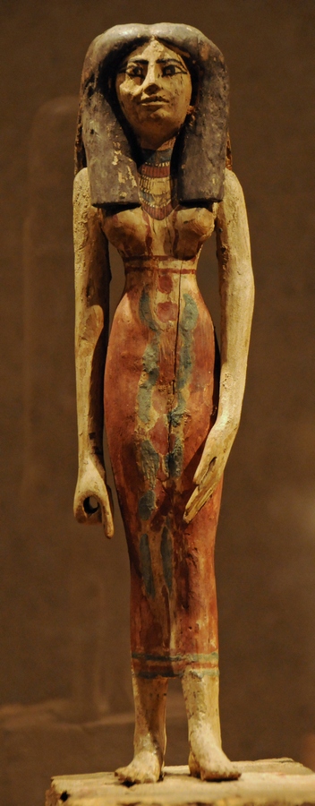 Thebes-West, Statuette of a woman