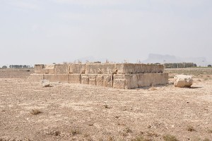 Takht-e Rostam from the northeast