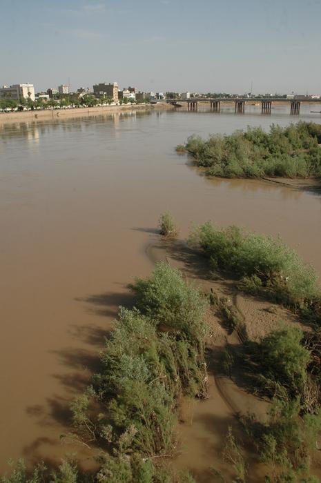 Karun River, at Ahvaz