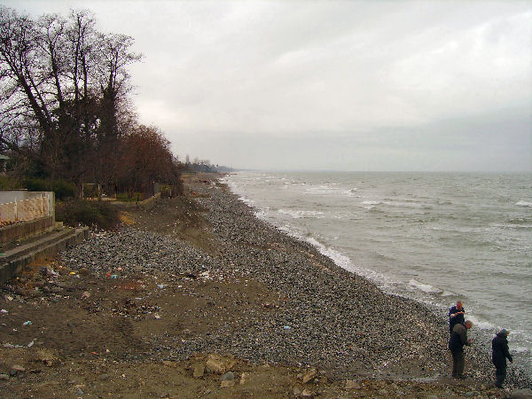 The Caspian Sea at Ramsar