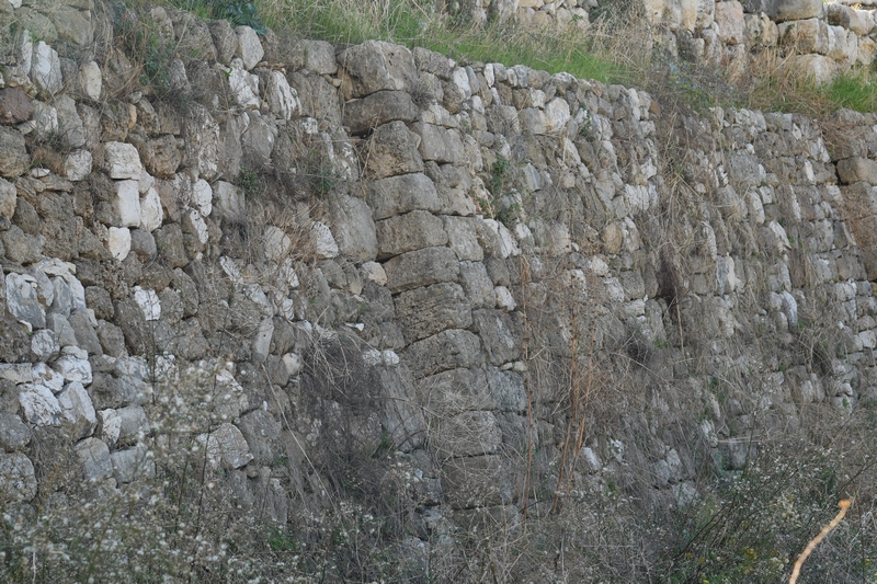 Byblos, Great Residence, Wall