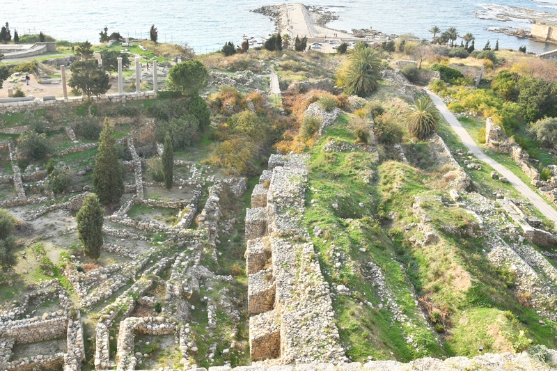 Byblos, Three walls