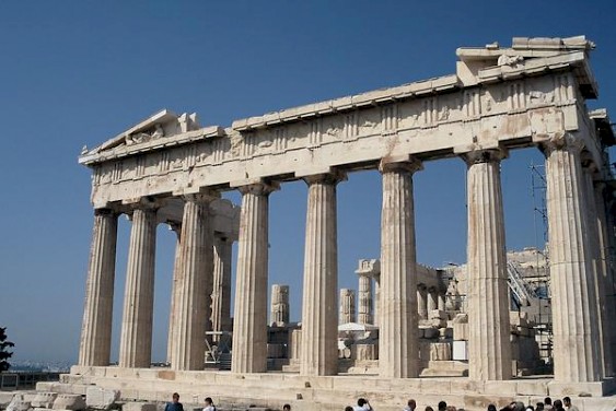 Parthenon, east façade