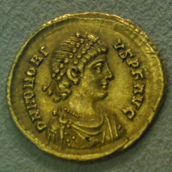 Honorius, coin