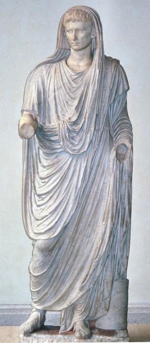 Augustus as pontifex maximus