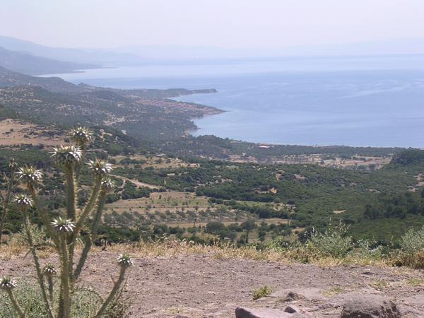 Antandrus, seen from Assos