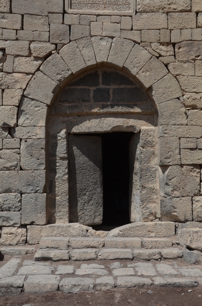 Qasr el-Azraq, South tower, Door