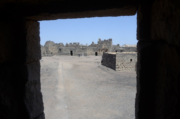 Qasr el-Azraq, Inner court from south tower