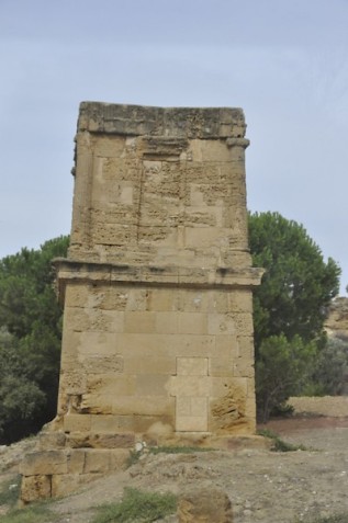 The so-called Tomb of Theron
