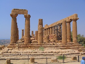 The so-called Temple of Hera