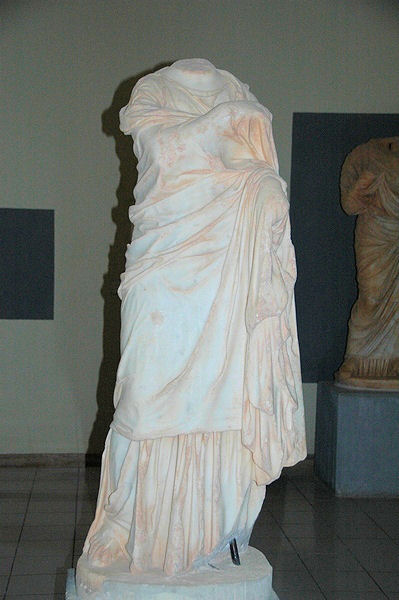 Lepcis Magna, Palaestra, statue