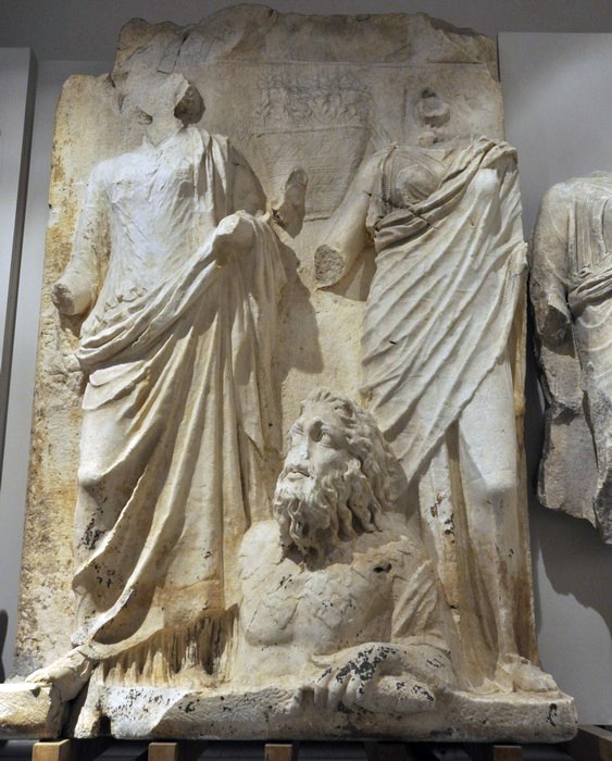 Ephesus, Parthian Monument, River god