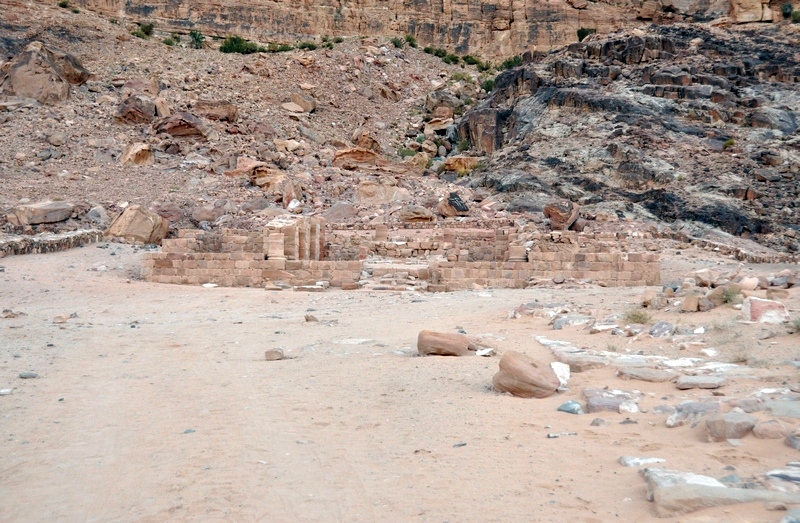 Wadi Rum village, Nabataean temple